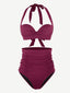 Wholesale Tankini Top With Strappy Detail And Bra Twist Knot Design