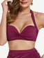 Wholesale Tankini Top With Strappy Detail And Bra Twist Knot Design