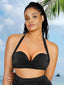 Wholesale Tankini Top With Strappy Detail And Bra Twist Knot Design