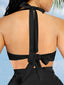 Wholesale Tankini Top With Strappy Detail And Bra Twist Knot Design