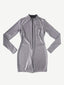 Wholesale One-Piece Long-Sleeved Sports Silver Film Sauna Suit