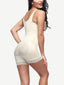 Wholesale Natural Queen Size Shaping Black Latex Interlayer Bodysuit Shaper