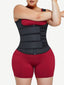 Wholesale Practical Black Latex Waist Trainer Vest Three Belts Basic Shaping Brand Your Own Waist Trainer