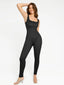 Front Zipper Sports Sauna Jumpsuit