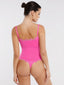 Seamless Lace Cami Waist Shaping Thong Bodysuit (CLEARANCE)