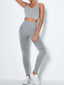 Wholesale Red Removable Cups Ankle-Length Yoga Suit Casual Clothes