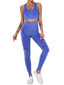 Wholesale Red Removable Cups Ankle-Length Yoga Suit Casual Clothes