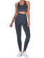 Wholesale Red Removable Cups Ankle-Length Yoga Suit Casual Clothes