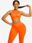 Wholesale Flawlessly Zipper Back Tank Suit High Waist Outfit
