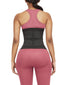 Black 25 Steel Stoned Latex Waist Trainer With Sticker