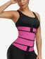 7 Steel Boned See Through Black 2 Belts Waist Cincher Large Size Latex