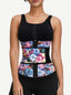 7 Steel Bones Printing Sticker Workout Waist Trainer Single Belt